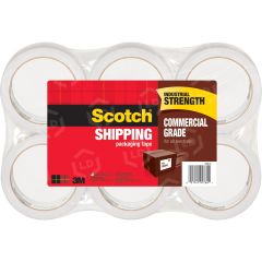 Scotch 375 Commercial-Grade Packaging Tape - 6 per pack