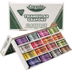 Crayola Triangular Anti-roll Crayons - 1 per box