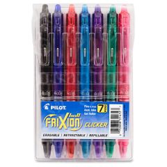 FriXion Gel Pen, Assorted - 7 Pack