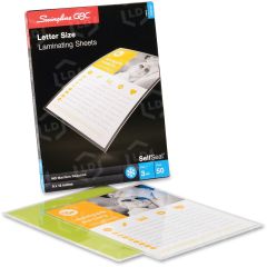 GBC Self-Sealing Single-Sided Laminating Sheets