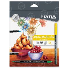 LYRA Dual Tip Marker, Assorted, 12 per Pack - 12 per set