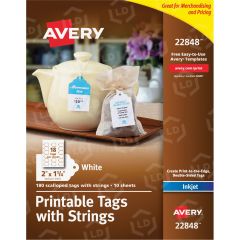 Inkjet Printable Tags with Strings