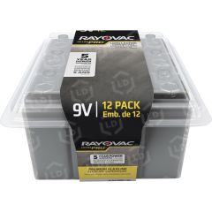 Rayovac Rayovac Ultra Pro Alkaline 9 Volt Batteries 12-pk - PK per pack