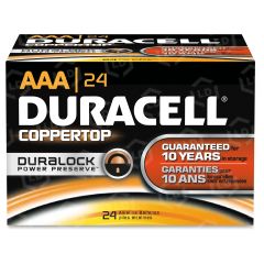 Duracell AAA CopperTop Batteries - 24PK