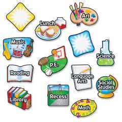 Learning Resources Magnetic Subject Labels - 13 per pack