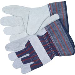 MCR Safety Leather Palm Economy Safety Gloves - 1 pair