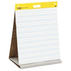 Post-it&reg; Tabletop Easel Pad with Primary Lines