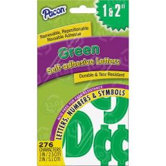 Pacon Reusable Self-Adhesive Letters - 276 per pack