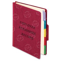 Pendaflex Employee/Personnel Folders Letter - Pressguard, Acrylic - Red - 1 / Each