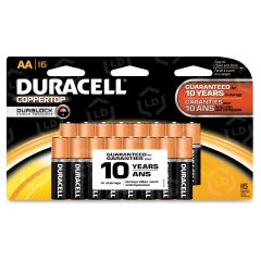 Duracell CopperTop Alkaline AA Batteries - 16PK