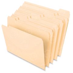 Pendaflex 1/5-cut Top Tab Manila File Folders - BX per box