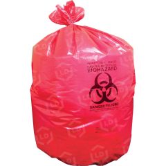 Red Biohazard Can Liners