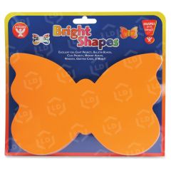 Bright Color Butterfly Shapes