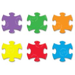 Mini Puzzle Pieces Accent Varitey Pack
