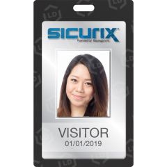 SICURIX Badge Holder - Vertical - PK per pack