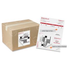 Sparco Laser, Inkjet Print Integrated Label Form - PK per pack