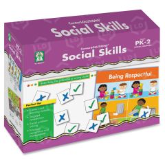 Carson-Dellosa Grade PreK-2 Social Skills File Folder Game