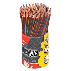 Helix Black Peps Triangular No. 2 Pencils - PK per pack