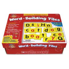 Scholastic Res. Pre K-2 Word-bldg Tiles Tool Box