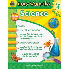 Teacher Created Resources Gr 3 Daily Science Workbook Education Printed Book for Science