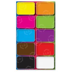 Ashley Colors Design Mini Whiteboard Eraser - PK per pack