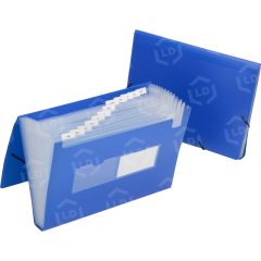 SKILCRAFT 12-tab Poly Expanding File Folder - BX per box