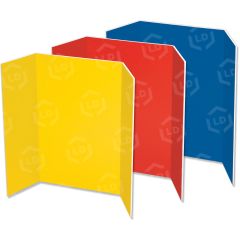 Pacon Tri Fold Foam Presentation Board - 6 per carton