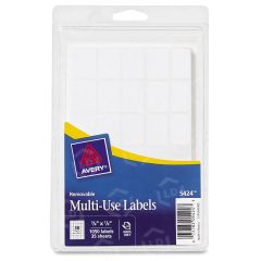 Avery 0.62" x 0.87" Rectangle Removable ID Label (Handwritten) - 1050 per pack