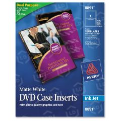 Avery Jewel Case Insert - 20 per pack