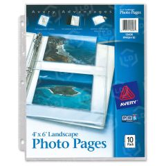 Avery Horizontal Photo Pages - 10 per pack