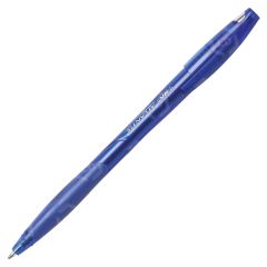 BIC Atlantis Stick Ballpoint Pen, Blue - 12 Pack