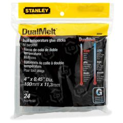 Stanley-Bostitch Dual Temperature Glue Stick - 24 per pack