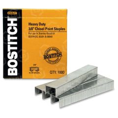Stanley-Bostitch 3/8" Chisel Point Staples - 1000 per box