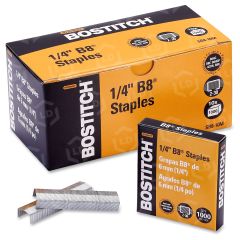 Stanley-Bostitch B8 PowerCrown Staples - 10000 per box