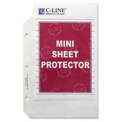 C-line Top Loading Mini Size Sheet Protector - 50 per box