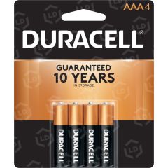 Duracell AAA Alkaline General Purpose Battery - 4PK