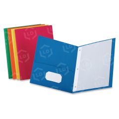 Twin-Pocket Folders with Fasteners