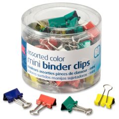 OIC Metal Mini Binder Clips - 1 per pack