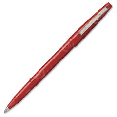Pentel Rolling Writer Pen, Red - 12 Pack