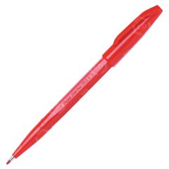 Pentel Sign Pen Porous Point Point, Red - 12 Pack