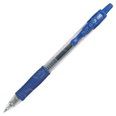 Pilot G2 Retractable Rollerball Pen, Blue - 12 Pack