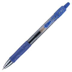 Pilot G2 Retractable Gel Ink Pen, Blue - 12 Pack
