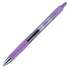 Pilot G2 Retractable Gel Ink Pen, Purple - 12 Pack