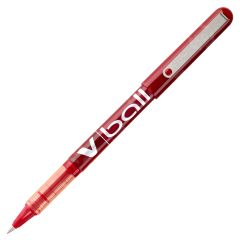 Pilot V-Ball Liquid Ink Pen, Red - 12 Pack