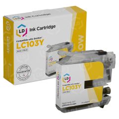 Brother Compatible LC103Y HY Yellow Ink Cartridge
