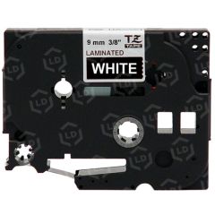 Brother OEM TZe325 White on Black Tape