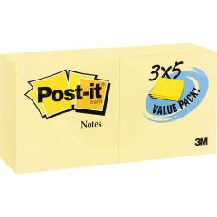 Post-it Classic Note - 24 per pack - 3" x 5"