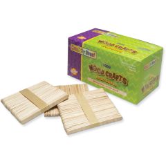ChenilleKraft Wood Crafts Natural Craft Sticks - 1 per box