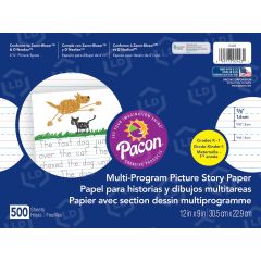 Pacon Multi-Program Picture Story Paper - 500 sheets per ream