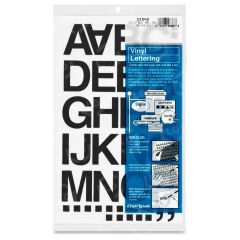 Chartpak Vinyl Helvetica Style Letters/Numbers - 1 per pack